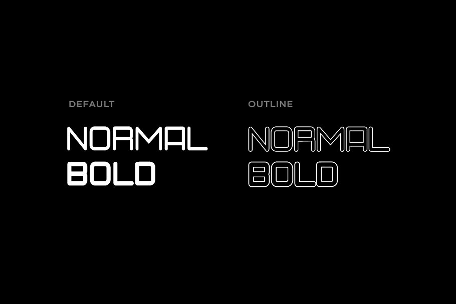 Beispiel einer Quint Normal-Schriftart